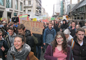 Geneva climate march