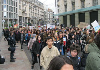 Geneva climate march