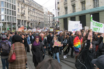 Geneva climate march