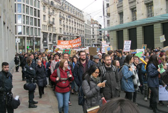 Geneva climate march