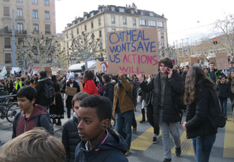 Geneva climate march