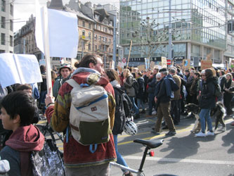 Geneva climate march