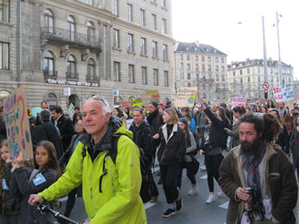 Geneva climate march