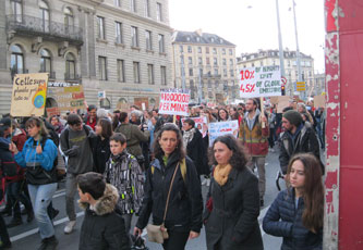 Geneva climate march