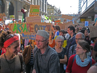 in the middle of Bern